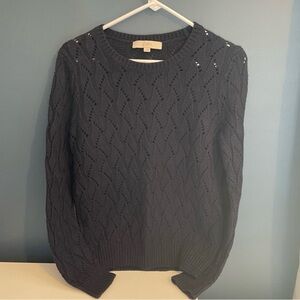 Loft Sweater Navy Blue Large